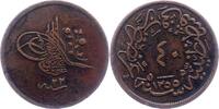 Türkei 40 Para Abdul Mejid 1839-1861. -