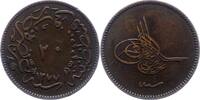 Türkei 20 Para Abdul Aziz 1861-1876. -