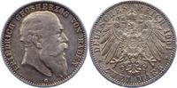 Baden 2 Mark Friedrich I. 1856-1907. -