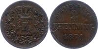 Bayern 2 Pfennig Ludwig II. 1864-1886. -