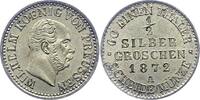 Brandenburg-Preußen 1/2 Silbergroschen Wilhelm I. 1861-1888. -