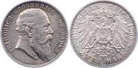 Baden 2 Mark Friedrich I. 1856-1907. -