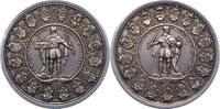 Hildesheim-Bistum Sedisvakanz 1724. Silbermedaille 1724 Schöne Patina. Fast vorzüglich