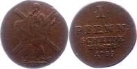 Braunschweig-Calenberg-Hannover Ausbeute Pfennig Georg III. 1760-1820. -