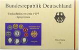 Kursmünzensatz Mark 1945-2001. -