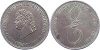 Braunschweig-Calenberg-Hannover 2/3 Taler Georg IV. 1820-1830. -