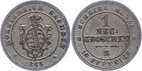 Sachsen-Albertinische Linie Neugroschen Johann 1854-1873. -
