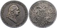 Bayern Vicariatstaler 1792 Karl Theodor 1777-1799. Schöne Patina. Minimal justiert, VF-EF