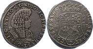 Sachsen-Neu-Weimar 2/3 Taler Johann Ernst 1662-1683. -