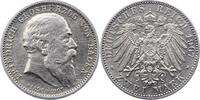 Baden 2 Mark Friedrich I. 1856-1907. -
