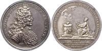 Braunschweig-Wolfenbüttel Silbermedaille Anton Ulrich, allein 1704-1714. -