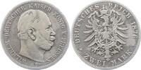 Preußen 2 Mark Wilhelm I. 1861-1888. -