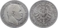 Preußen 2 Mark Wilhelm I. 1861-1888. -