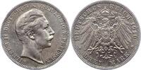 Preußen 3 Mark Wilhelm II. 1888-1918. -