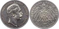 Preußen 3 Mark Wilhelm II. 1888-1918. -