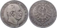 Preußen 5 Mark Wilhelm I. 1861-1888. -