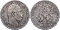 Preußen 5 Mark Wilhelm I. 1861-1888. -