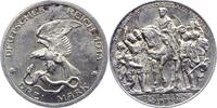 Preußen 3 Mark Wilhelm II. 1888-1918. -