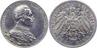 Preußen 3 Mark Wilhelm II. 1888-1918. -