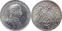 Preußen 3 Mark Wilhelm II. 1888-1918. -