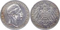 Preußen 3 Mark Wilhelm II. 1888-1918. -