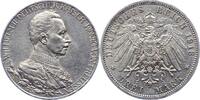 Preußen 3 Mark Wilhelm II. 1888-1918. -
