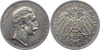 Preußen 3 Mark Wilhelm II. 1888-1918. -