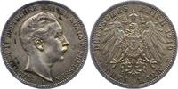 Preußen 3 Mark Wilhelm II. 1888-1918. -