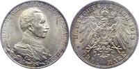 Preußen 3 Mark Wilhelm II. 1888-1918. -