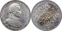Preußen 3 Mark Wilhelm II. 1888-1918. -