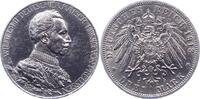 Preußen 3 Mark Wilhelm II. 1888-1918. -