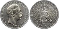 Preußen 3 Mark Wilhelm II. 1888-1918. -