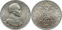 Preußen 3 Mark Wilhelm II. 1888-1918. -
