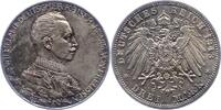 Preußen 3 Mark Wilhelm II. 1888-1918. -