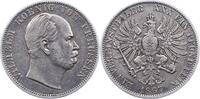 Brandenburg-Preußen Taler Wilhelm I. 1861-1888. -
