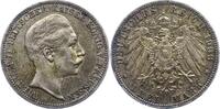 Preußen 3 Mark Wilhelm II. 1888-1918. -