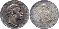 Preußen 3 Mark Wilhelm II. 1888-1918. -
