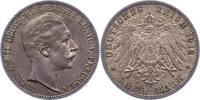 Preußen 3 Mark Wilhelm II. 1888-1918. -