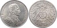 Preußen 3 Mark Wilhelm II. 1888-1918. -