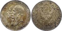 Preußen 3 Mark Wilhelm II. 1888-1918. -