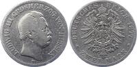 Hessen 2 Mark Ludwig III. 1848-1877. -
