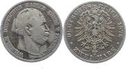 Preußen 2 Mark Wilhelm I. 1861-1888. -