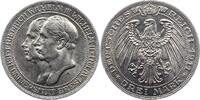 Preußen 3 Mark Wilhelm II. 1888-1918. -