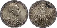 Preußen 3 Mark Wilhelm II. 1888-1918. -