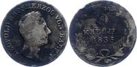 Baden-Durlach 6 Kreuzer Leopold 1830-1852. -