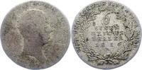 Brandenburg-Preußen 1/6 Taler Friedrich Wilhelm III. 1797-1840. -