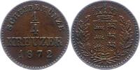 Württemberg 1/4 Kreuzer Karl 1864-1891. -