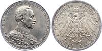 Preußen 3 Mark Wilhelm II. 1888-1918. -