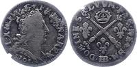 Frankreich 10 Sols aux 4 couronnes (1/8 Ecu) Ludwig XIV. 1643-1715. -