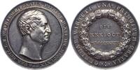 Sachsen-Weimar-Eisenach Silbermedaille Carl Friedrich 1828-1853. -